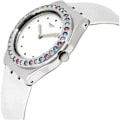 Miniatyrbild 2 av 4: Klocka - Swatch - YLS201 - Vitt läder - Quartz - Unisex 33mm Vit