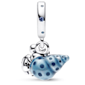 Miniatyrbillede 2 af 3: PANDORA fosforescerende eremitkrebs vedhængs charm 792700C01 Flerfärgad