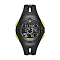 Miniatyrbillede 1 af 4: Skechers Open Center Strap Digi' Quartz Plastic Og Polyurethan Casual Watch, Farve: sort (model: Sr2079) UDOJV