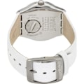 Pikkukuva 3 / 4: Kello - Swatch - YLS201 - Valkoinen Nahka - Kvartsi - Unisex 33mm Vit