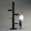 Miniatyrbillede 1 af 4: Kattetræ - RHRQuality Maine Coon Tower Blackline Mørkegrå store katte Grå