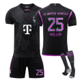 Miniatyrbillede 1 af 6: 23-24 Bayern München Hjemmefodboldtrøje til børn No.9 Kane MULLER 25 1 MULLER 25 18
