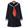 Pikkukuva 3 / 5: Anime My Hero Academia Boku No Hero Academia Cosplay-asu Himiko Toga Jk Uniform pusero takki Hal