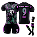 Miniatyrbillede 3 af 6: 23-24 Bayern München Hjemmefodboldtrøje til børn nr. 9 Kane NO 1 NO M