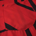 Miniatyrbild 6 av 6: Damskjorta Stripe Rutig Långärmad Top Lapel Casual Blus red M