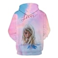Miniatyrbillede 1 af 2: Hættetrøje med printet sweater fra Taylor Swift