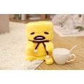 Miniatyrbillede 2 af 5: Anime Gudetama Cosplay Lazy Egg Plys tæppe (100 X 80 cm)