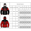 Miniatyrbillede 2 af 2: Børne Dreng Spider-man Hoodies Trøje Lynlås Jakke Top Yderbeklædning Fans Gave Sort Mil Black Miles 6-7 Years