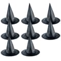 8-pack Halloween kostym häxhatt Cap häxa tillbehör