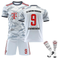 Miniatyrbillede 1 af 2: Sæson 2021-2022 FC Bayern München fodboldtrøjer ude L