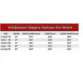Miniatyrbillede 3 af 3: Vampyr kostume Halloween til piger Vampyr kjole dronning kostumer 150cm Red