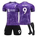 Miniatyrbillede 1 af 2: 23-24 Liverpool anden udebane træningssæt til studerende til børn NO.9 FIRMINO 24 24 NO.9 FIRMINO