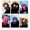 Miniatyrbild 5 av 5: Spiderman Mask Huvudbonader Spider Man Cosplay Scenrekvisita Tack!！ Spider Man 3