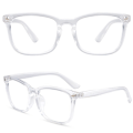 Pikkukuva 7 / 11: Datorglasögon Anti Blue Light Filter UV Block Glasögon Unisex White 3 Pack