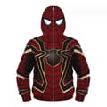 Spiderman Into The Spider Verse hettegenser Cosplay Costume Pullover A XS