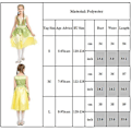 Pikkukuva 5 / 5: Tiana cosplay-asun prinsessamekko 8-9 Years