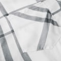 Miniatyrbild 4 av 4: Damskjorta tripe Rutig Långärmad Top Lapel Casual Blus white S