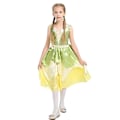 Pikkukuva 3 / 4: Tiana cosplay-asun prinsessamekko 7-8 Years