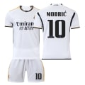 Miniatyrbillede 1 af 2: 23 Real Madrid hjemmefodboldtrøje NO 10 Modric-trøje #16