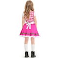 Pikkukuva 8 / 10: Tyska Oktoberfest-dräkt för flickor Dirndl-klänningar Pink XS