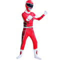 Team cosplay jumpsuit for barn Blå størrelse-110 Red size-130