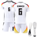 Miniatyrbillede 1 af 2: Mub- EM 2024 Tyskland hjemmebanetrøje til fodbold 6 KIMMICH 6 KIMMICH 24