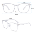 Pikkukuva 9 / 11: Datorglasögon Anti Blue Light Filter UV Block Glasögon Unisex Leopard 3 Pack
