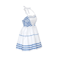 Miniatyrbillede 7 af 11: Barbie vintage dukke stribet kærlighedskjole kostume til kvinder L