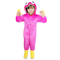 Pikkukuva 1 / 4: Poppy Playtime Huggy Wuggy Pyjamasetti Cosplay-asu Bodysuit Pink M