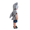 Miniatyrbillede 2 af 4: Eraspooky 1-6t Grå Shark Cosplay Hættetrøje Halloween Kostume Til Børn Småbørn Julekjole Børn Sharks Slikpose Shark bag One Size