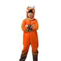 Pikkukuva 2 / 5: Lapset Turning Red Cosplay Puku Animal Red Panda Jumpsuit 110cm