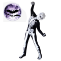 Miniatyrbillede 5 af 7: Unisex Halloween kostume print bodysuit Skinny jumpsuit 110cm