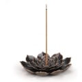 Miniatyrbillede 1 af 5: 1 stk. Messing Lotus Røgelseholder Pinde Røgelse Brænder Kegle Røgelse