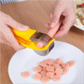 Miniatyrbillede 4 af 5: Bananslicer, rustfrit frugt- og grøntsagssalat skræller C