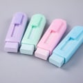 Miniatyrbillede 2 af 5: 8 stk. Skyde-indtrækkelig klik blyant viskelæder 4 assorterede farver C