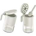 Miniatyrbilde 3 av 4: Glass Spice Jars Moisture-Proof Spice Containers with Spoons, Set