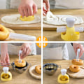 Miniatyrbild 4 av 5: Donut-kakform, bakform, desserter, skärare, fondant, skärare, donut, mo