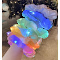 Miniatyrbillede 4 af 5: 6 stk. LED-hårskrunchies, lysende hårskrunchies, LED-lys Hai