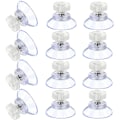 Miniatyrbillede 1 af 4: 12 Store Sugtkopper i Plastik, Transparent, Anti-kollision