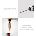 Miniatyrbillede 5 af 5: Corkscrew Lufttryk Corkscrew 7S Kork Pops Ud Corkscrew Luft P