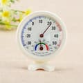 Miniatyrbilde 3 av 4: Termometer, hygrometer, rund nåltype skive, tester, hvit ou