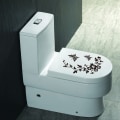 Miniatyrbilde 3 av 5: 3D sommerfugl blomster vegg klistremerke for barnerom soverom stue