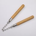 Miniatyrbillede 5 af 5: Helt i stål Teleskopisk Teleskopisk Rustfrit Stål To-i-en Nunchakusu