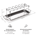 Miniatyrbilde 3 av 5: Kyllingstativ - Kyllinglårstativ - Grillstativ for kylling - Robust rustfritt stål