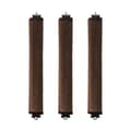 3-pack Värmefri Hårcurlers - Brun