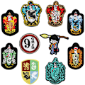 Miniatyrbillede 1 af 5: 10 stk. Harry Potter børns sy-på patch, tøj patch, jeg