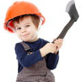 Pikkukuva 4 / 5: Skeleteen Lumberjack Costume Props Toy - Puinen näköinen kirves