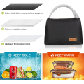 Miniatyrbild 3 av 5: Lunch Bag Isolerad Lunch Bag Tote Bag Svart Kvinnor Lunchväskor Fab