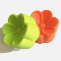 Miniatyrbilde 3 av 5: 2 stk 7 cm Begonia blomster egg kopp muffins kopp bakeverktøy silikon