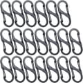 20 stycken Mini S-formade karbinhakar i aluminiumlegering